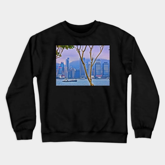 Hong Kong Crewneck Sweatshirt by vadim19